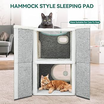 置物 maocat Amazon.com: 7 Ruby Road Cat Hammock Wall Mounted for Large